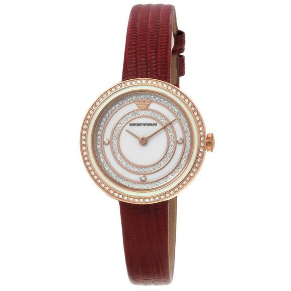 FX04513B NWT Emporio Armani Fashion Ladies Quartz Steel Authentic Watch - Picture 1 of 3